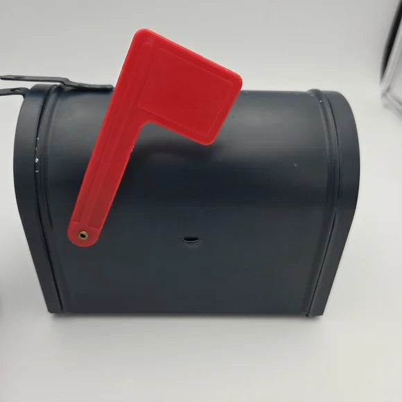 White Goose Geese Collectibles Mailbox Metal Coffee Cup W/ One Chip Cottagecore - Picture 7 of 7